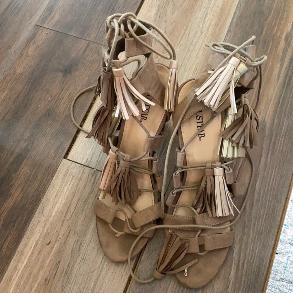 Tan heels